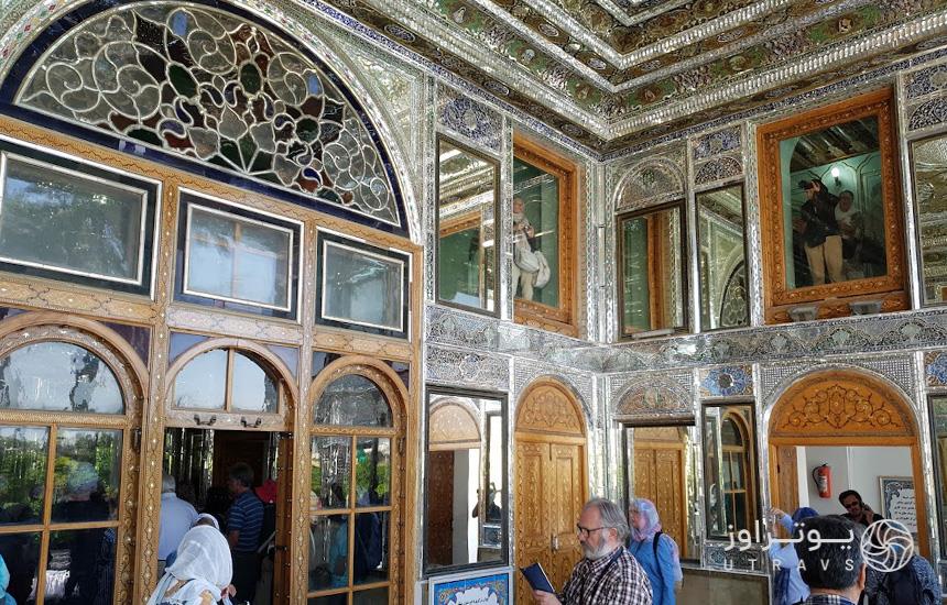 ایوان آینه باغ نارنجستان قوام در شیراز